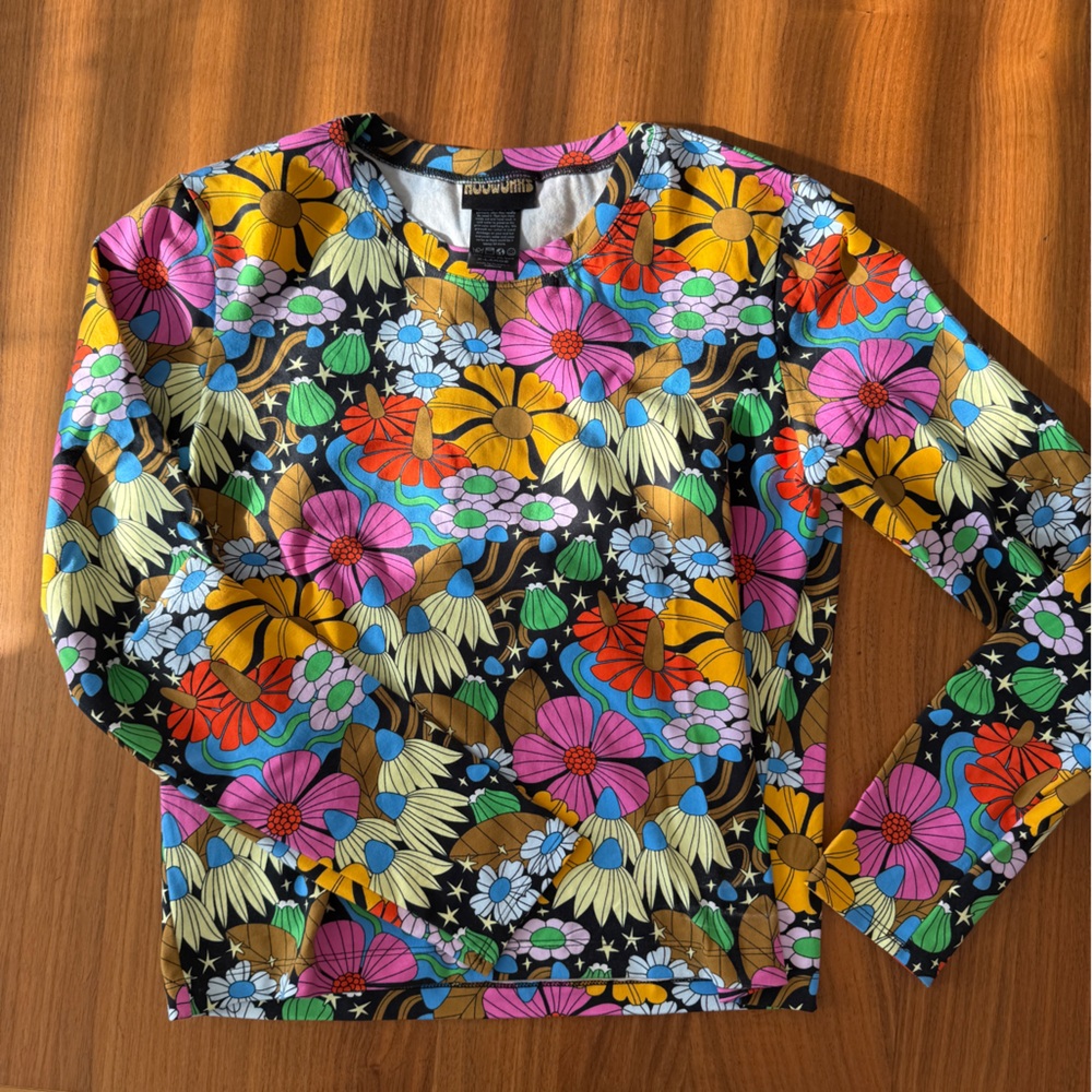 NOOWORKS Cosmic Floral XL Longsleeve Tee